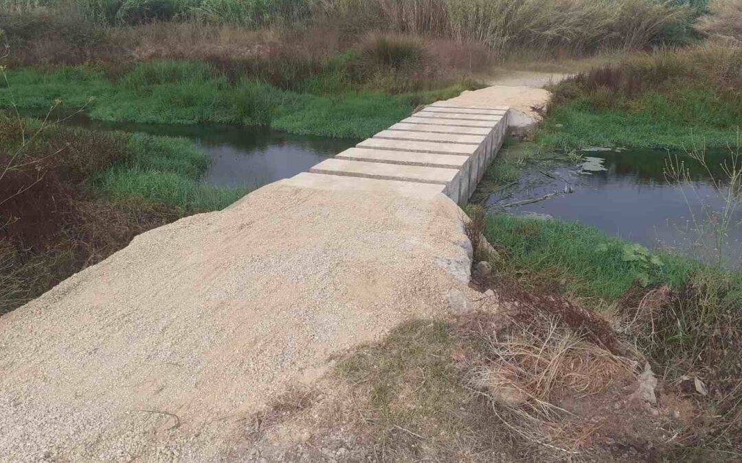El Consorci del Millars repara el pas de la Pila i recupera la connexió entre les dues ribes del riu per a caminants i ciclistas